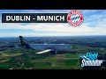 ✈️ MICROSOFT FLIGHT SIMULATOR 2020 | DUBLIN, IRELAND - MUNICH, GERMANY | AerLingus A320 - AcePilotHD