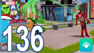 MARVEL Avengers Academy - Gameplay Walkthrough Part 136 - Level 23 (iOS, Android)