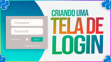 Creating a Login Screen Using Python | #shorts