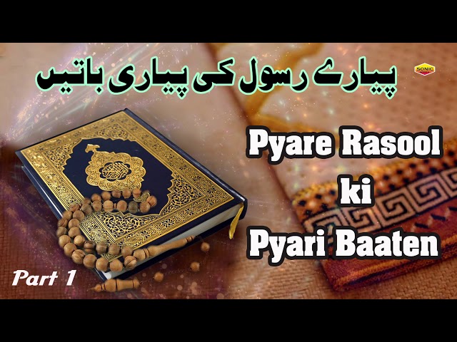 Pyare Rasool Ki Pyari Baaten  || Part 1 || Quran Aur Hadees class=