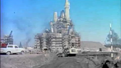 Como foi construído o castelo da Disney?