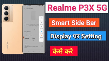 Realme P3x 5G Smart Sidebar Setting | Realme P3x 5G Enable Smart Sidebar Features