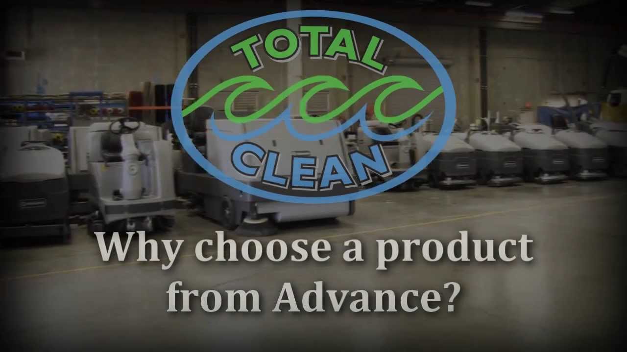 Advance Floor Scrubbers Orange County | Floor Sweepers and Floor Scrubbers from Total Clean