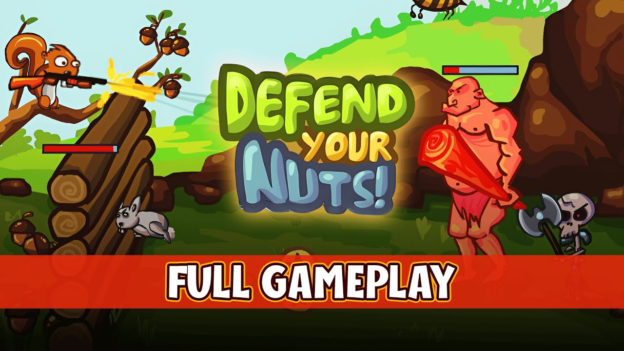 Defend your nuts (2011) (Browser Game) (HD No Commentary) YouTube