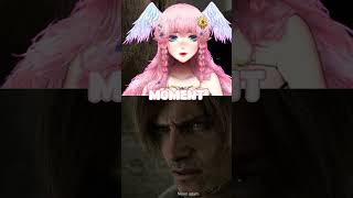 I Am Just Having A Moment With Leon #survivalhorror #residentevilrequiem