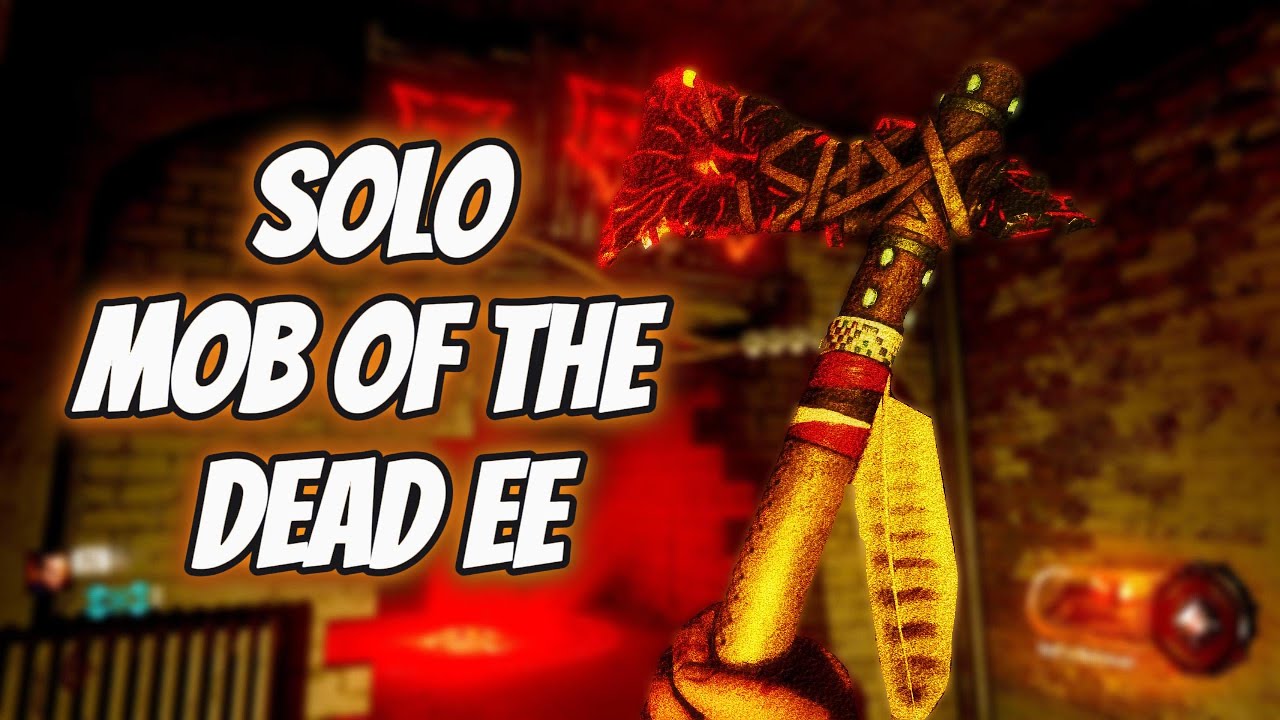 SOLO Mob of the dead EE, NO GOBBLE GUMS