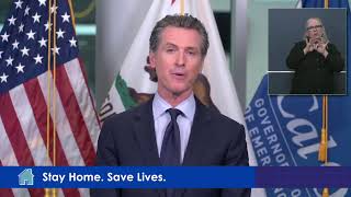 Live daily coverage provided by the california governor's office