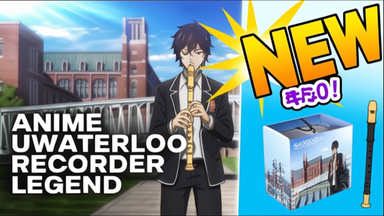 UWaterloo Anime Opening (Season 1) now with Recorder Legend YouTube