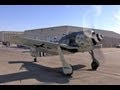 Focke-Wulf FW 190 Luftwaffe Fighter Flight Demo- Big Radial-Engine Thunder!