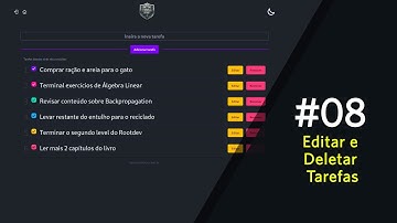 Como Criar um App Web com Crow C++ - Editar e Deletar Tarefas :: Parte 08
