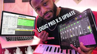 Controlling LOGIC PRO X with iPAD| Logic Pro 10.5 update Remix FX screenshot 4