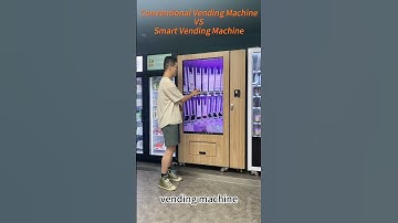 This vending machine allow customer to check product specification!