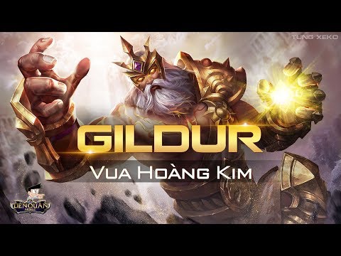 Gildur Liên Quân Mobile -  Hướng dẫn chơi Gildur Vua Hoàng Kim gánh team dù 4 đánh 5 vẫn thắng