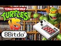 8bitDo Arcade Stick v The Teenage Mutant Ninja Turtles Cowabunga Collection