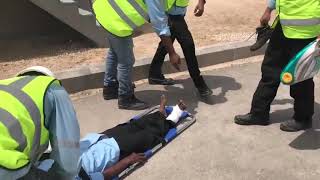 Emergency Medical Drill on site