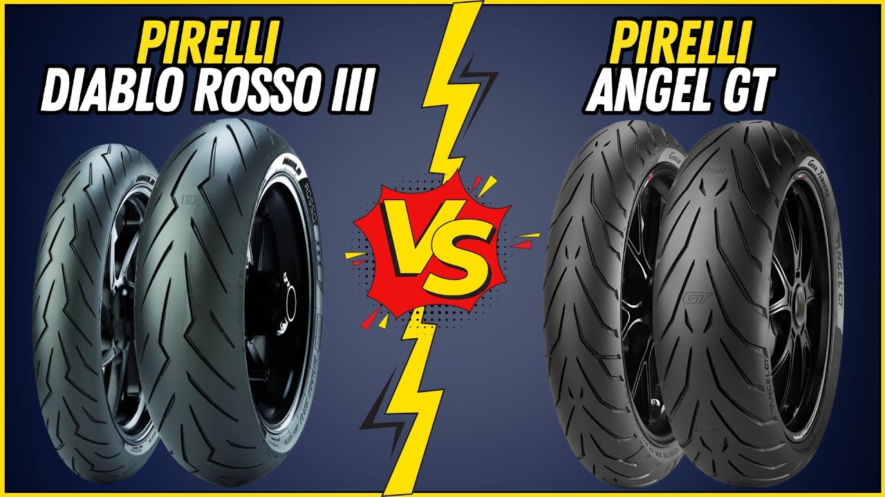 Pirelli Diablo Rosso III vs Pirelli Angel GT: Sport Touring Tire