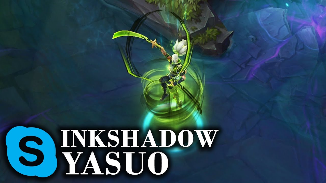 Inkshadow Yasuo LOL Skin Spotlight - YouTube