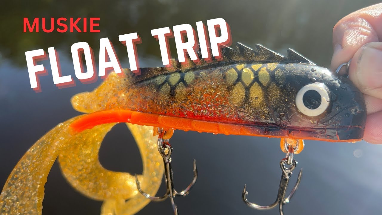 MUSKY FLOAT TRIP - RIVER FISHING FOR MUSKIES 