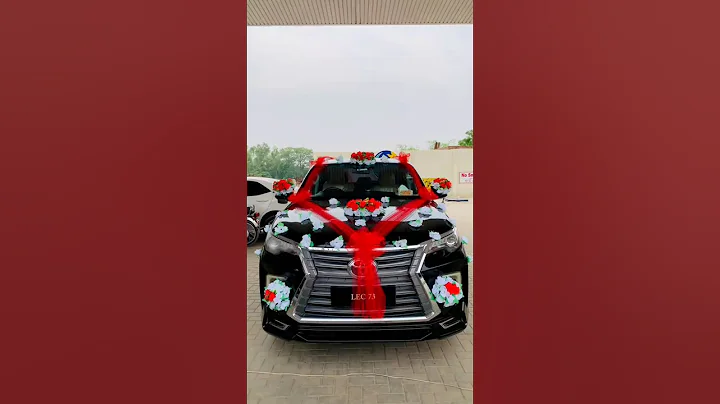 Black Fortuner Decor for Wedding |#youtubeshorts #ytshorts #shorts #viral #wedding