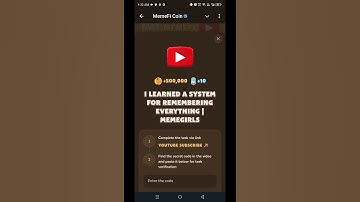 I Learned a System For Remembering Everything | MemeGirls | Memefi Youtube Video Code