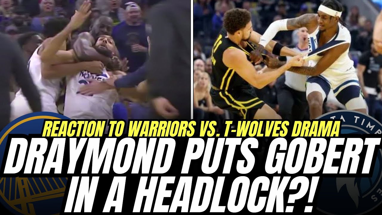 'Clown behavior': Rudy Gobert rips Draymond Green after headlock ...