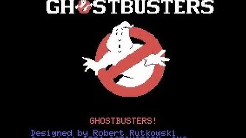 Ghostbusters Review for the MSX by John Gage
