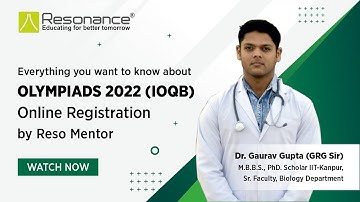 Everything You Want To Know About OLYMPIADS 2022 (IOQB) By Dr Gaurav Gupta