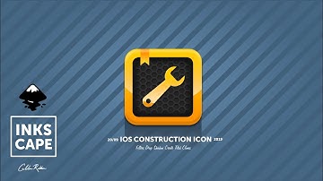 Inkscape Tutorial | IOS Styled Construction Icon