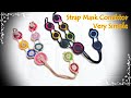 Tutorial: Mask Strap Holder Crochet |Ear Saver | Very Simple