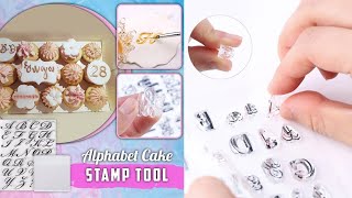 Alphabet Cake Stamp Tool Review 2020 - Decorated A Cake screenshot 5