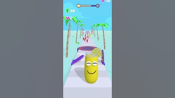 Juice Run 3D Gameplay Walkthrough Android, ios #shorts #voodoo #juicerun #android #ios #mobilegame