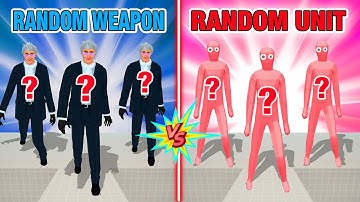 Dafuboom Random Weapon Team vs Random Unit Team | TABS Totally Accurate Battle Simulator