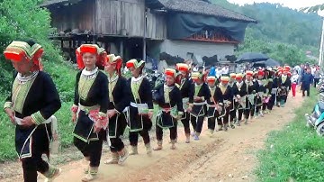 (#27) đám cưới độc lạ tiếng hát người dân tộc dao pả dung kìm miền | Lý vlog