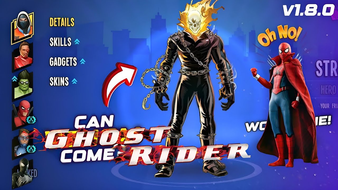 Spider Fighter VS Ghost Rider Update In Spider fighter 3