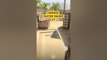 T-Side MIRAGE A Take: The ONLY CT Smoke You Need! #cs2 #shorts