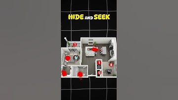 Choose where to hide quickly 🤫😲  #hideandseek #game #survive #horror