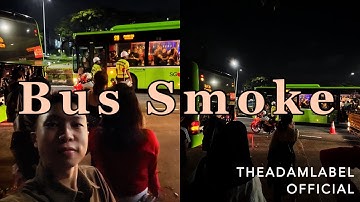 BUS SMOKE 💨 Beside PIE express highway 🛣