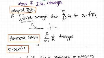 MATH 2205 Section 10.4 The Divergence and Integral Tests