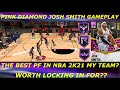 PINK DIAMOND JOSH SMITH GAMEPLAY! IS THIS REWARD CARD THE BEST POWER FORWARD IN NBA 2K21 MY TEAM?