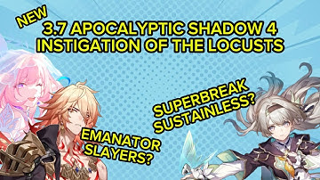 [3.7] NEW Apocalyptic Shadow 4 | Mydei E0S0 x Cyrene & Firefly E1S0 Sustainless | Honkai: Star Rail