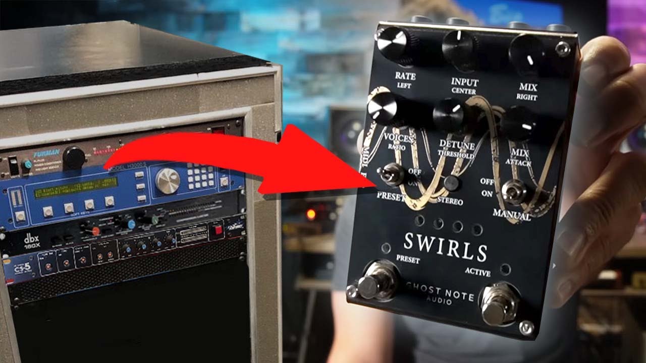 An Entire Rack!!! Ghost Note Audio SWIRLS = Tri Chorus
