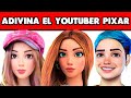 ADIVINA EL YOUTUBER CON EL FILTRO PIXAR 🔥 Youtubers Como Dibujos Animados | MusicLevelUP