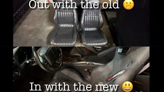 Installing Race Bucket Seats in 4th Gen Camaro | Interior Upgrade Part 1