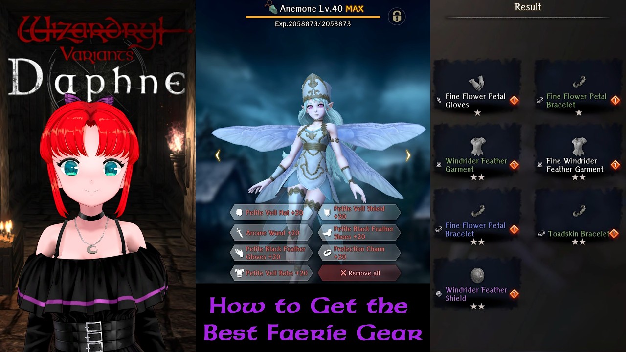 How to Get Faerie Gear for Anemone and Where to Farm — Wizardry