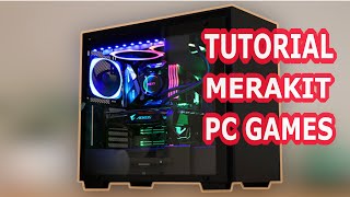 Full TUTORIAL MERAKIT PC GAMES - CORSAIR AIR 540 CASE - XLR8 32GB RGB - M.2 512GB - GTX1060 - G213 RGB Guide