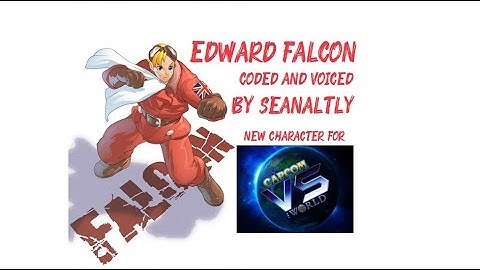 [MUGEN CHAR] Edward Falcon from Power Stone - LATEST RELEASE by SeanAltly for Capcom vs. The World!