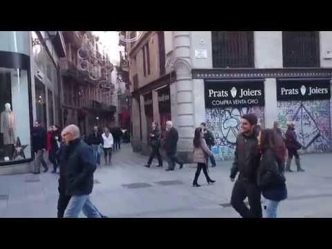 Walking in Barcelona : El portal del angel