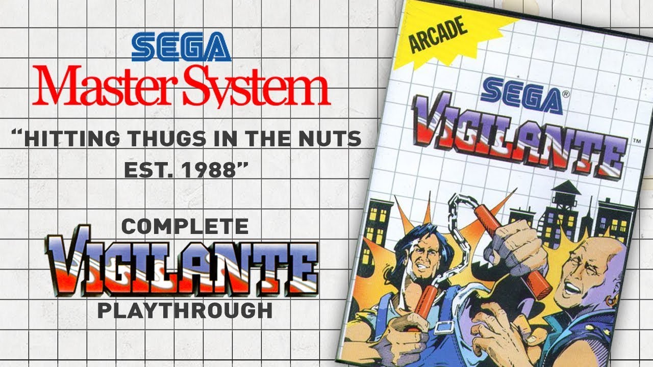 Vigilante - Juego Original Sellado Sega Master System Tectoy | Cuotas sin interés