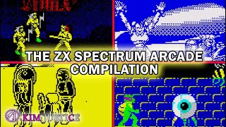 ZX Spectrum Arcade Ports Compilation - Sega, Capcom, Konami and Taito | Kim Justice screenshot 1