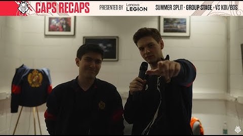 Caps Recaps without Caps with Yike & Miky | LEC 2023 Summer Groups